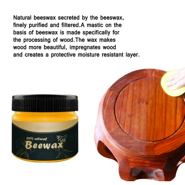 Condimento para madera Cera de abejas Solución completa Cuidado de
