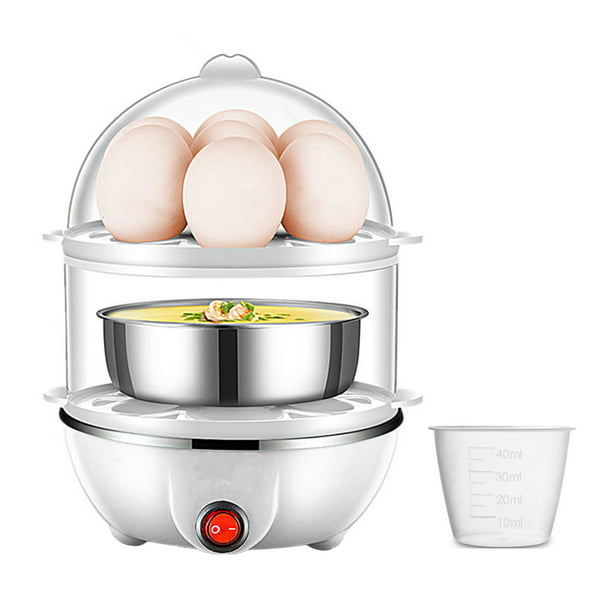 Estuche de vapor individual para microondas y horno, tupper, cocina huevos  escalfados