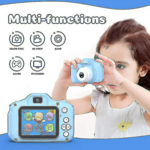 Cámara para niños, impresión instantánea, regalos de cumpleaños de Navidad  para niñas de 3 a 12 años, cámara digital selfie de 12 MP para niños