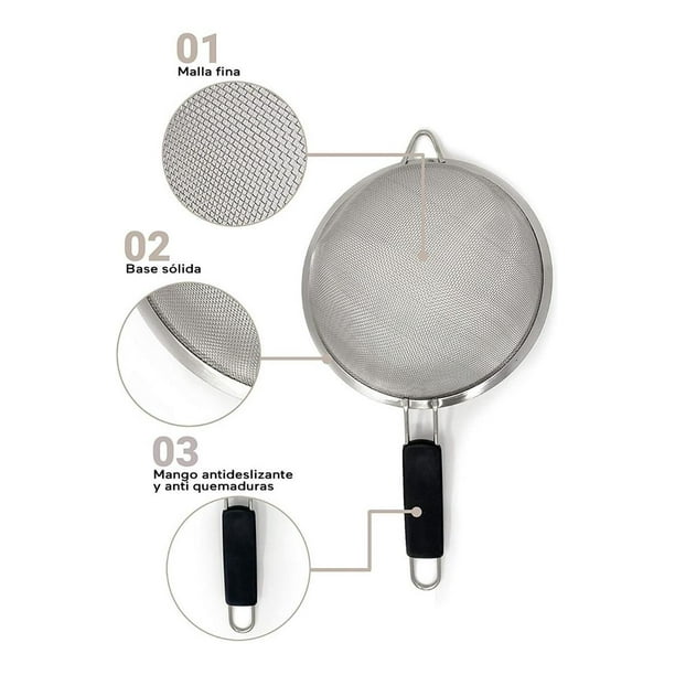 U Chef Colador De Cocina, Escurridor Para Cocina U Chef Strainers.V1