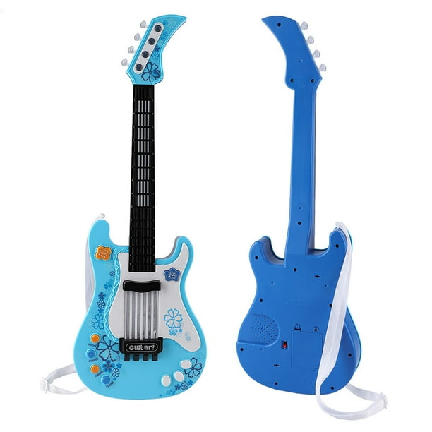 Juguete Guitarra Electrica Musical Animalitos Infantil Niños