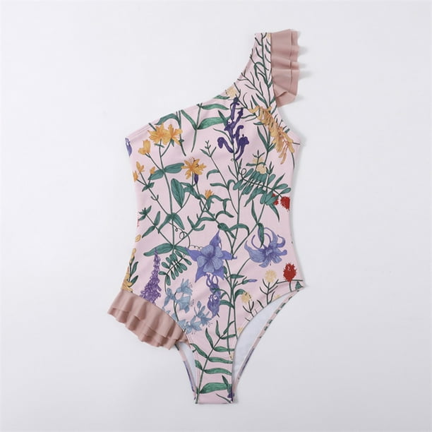Bañador de una pieza Retro francés para mujer, traje de baño adelgazante con cubierta para vientr OAVQHLG3B Store lin121212 | Walmart en línea