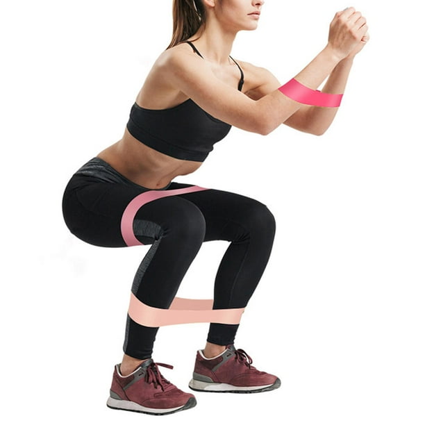 Gomas elásticas de resistencia de yoga Ejercicio de fitness Goma elástica  sin resistencia al deslizamiento 35-40 Sharpla bandas de botín bandas de