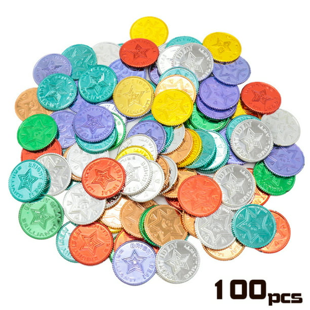 Monedas de euro de juguete