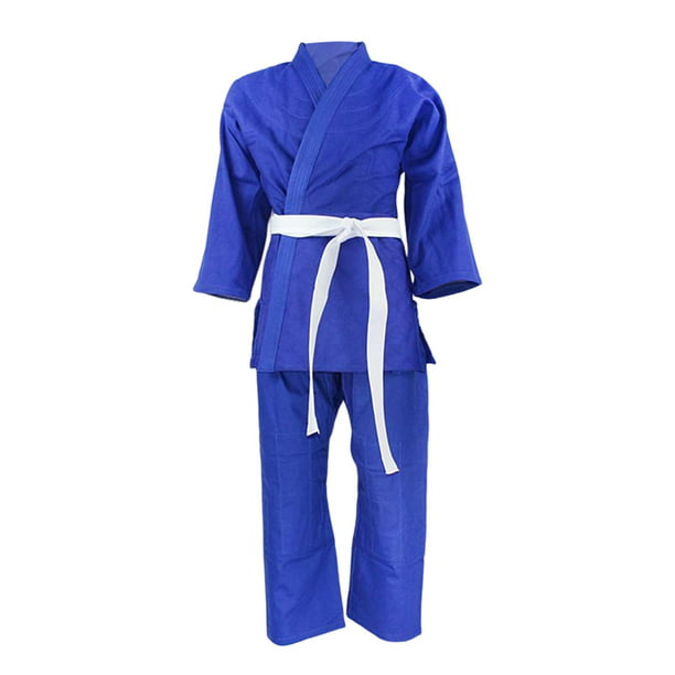 Uniforme de Judo de manga larga para deportes, cinturón blanco, ropa tradicional, uniforme de Karate ligero para , adultos, profesionales, entrenamiento Unisex 160cm shamjiam traje de judo Walmart en línea