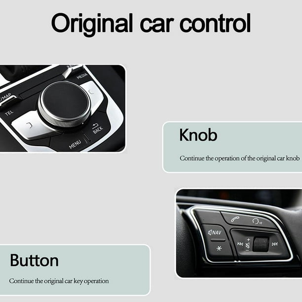 CarPlay Inalambrico para Auto Adaptador inalámbrico CarPlay Android Auto  Dongle para modificar la pantalla de Android (negro) Likrtyny Para estrenar