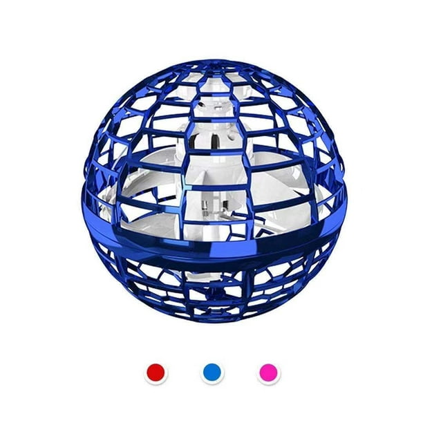 Juguete de bola voladora mejorada, bola flotante boomerang giratoria de  360°, orbe giratorio volador con luz LED mágica con giros infinitos,  juguetes para niños y niñas a partir de 12 años Rojo