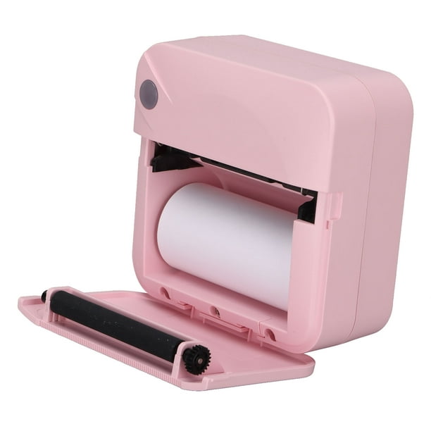 Mini Impresora Termica Portatil Inalambrica Recargable Color Rosa