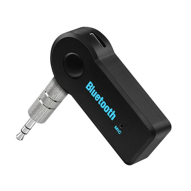 Receptor de música inalámbrico compatible con Bluetooth Adaptador de kit de coche  AUX de 3,5 mm Ehuebsd Accesorios para autos y motos