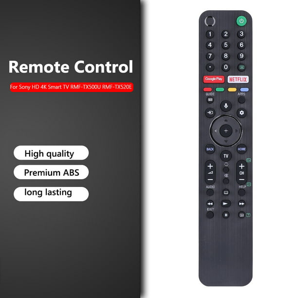 Mando a distancia con función de voz, controlador de TV de repuesto para  televisor inteligente LED Realme 4K Ticfox