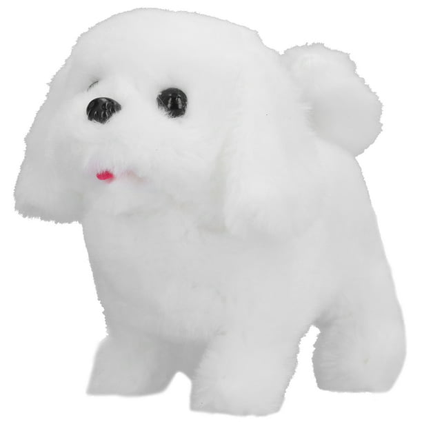  Perro interactivo de peluche, no causará ninguna irritación  suave y cómodo juguete de perro de simulación para interior para sala de  estar (lana dorada) : Productos para Animales