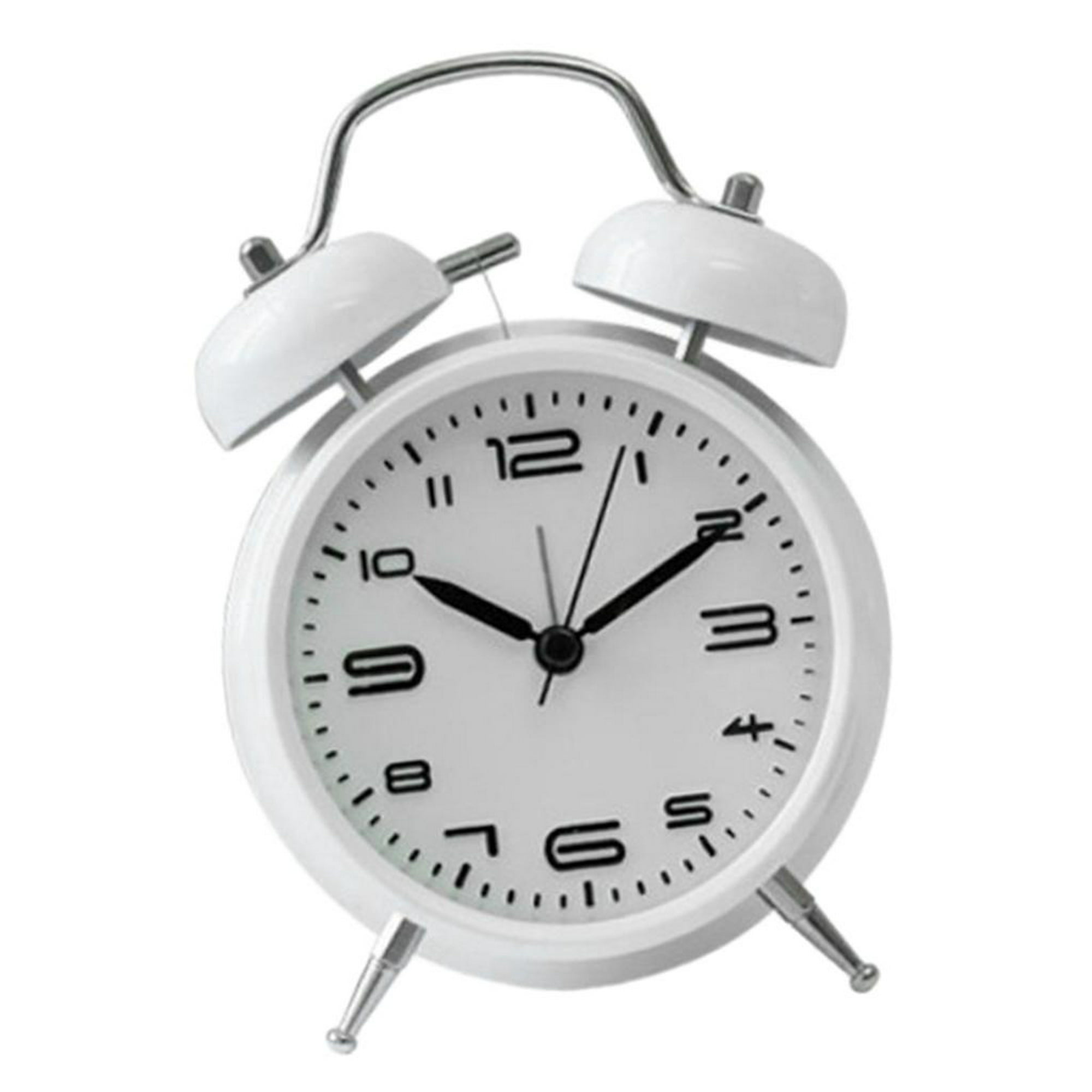 Reloj despertador de diseño vintage Reloj de cuerda Reloj de cristal  brilnte Reloj a prueba de polvo Sunnimix Despertador mecánico