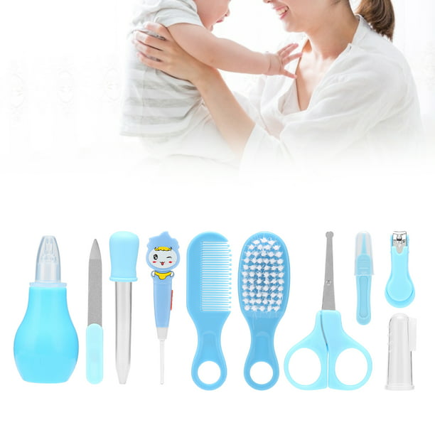  Kit de cuidado de la salud y aseo del bebé, 20 en 1, juego de  seguridad para bebés recién nacidos, juego de cuidado de la salud con  cepillo para el cabello