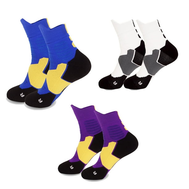 3 pares de calcetines de baloncesto, calcetines deportivos deportivos  acolchados para hombres y mujeres niños Zhivalor CPB-SSW2256-4