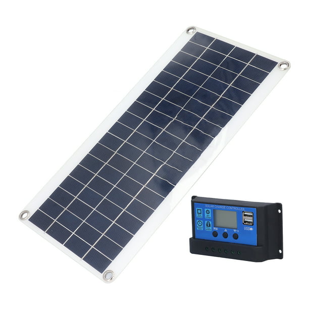 Paneles solares flexibles, kit de controlador de panel solar A solar de  silicio monocristalino de 8 W Kit de panel solar Materiales ecológicos  Jadeshay A