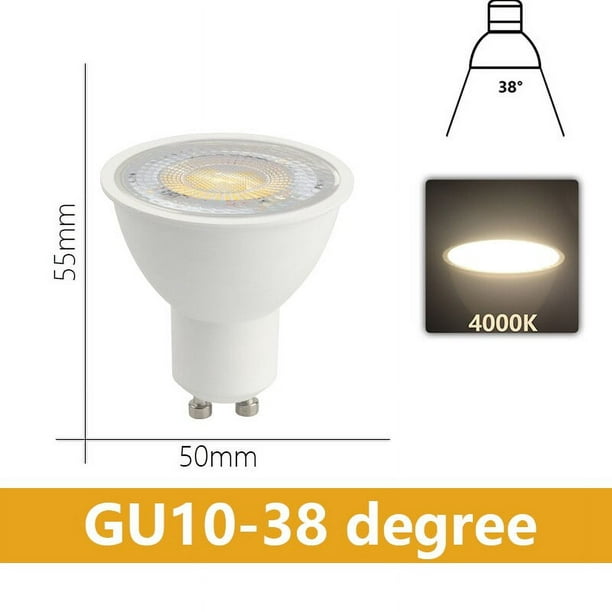 Foco LED Iluminación interior 220V 5W bombilla LED GU10 - China Bombilla LED  GU10, bombilla LED GU10