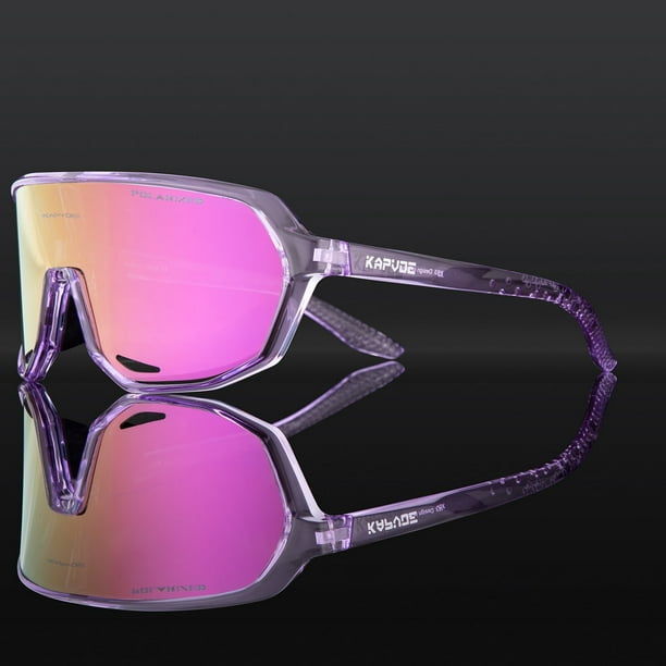 Kapvoe-gafas de sol polarizadas UV400 para ciclismo, lentes fotocromáticas  para bicicleta de montaña, para hombre y mujer qiuyongming unisex