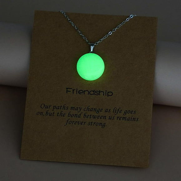 teissuly christmas gifts luminous fluorescent crystal necklaces glow in the dark hexagonal crystal teissuly wer2023112000213