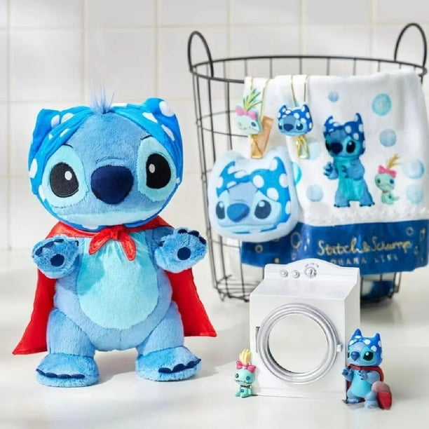 Disney-muñeco de peluche de Stitch para niños y niñas, juguete de