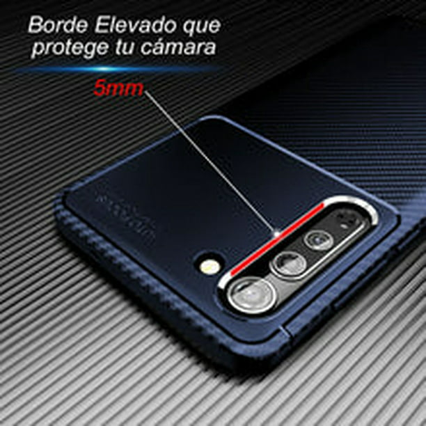 Funda De Uso Rudo 360 Atti Tough 360 Para Iphone 13 Pro Más Mica 9d Azul