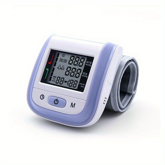 accurately monitor your blood pressure  heart rate with automatic digital wrist monitor