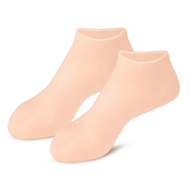 Calcetines De Silicona 1 de calcetines para el cuidado pies Gel hidratante Calcetines pro Likrtyny Para Estrenar | Walmart en línea