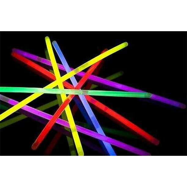 50 Pulseras Luminosas Cyalume Neon Luz Batucada Fiesta Glow