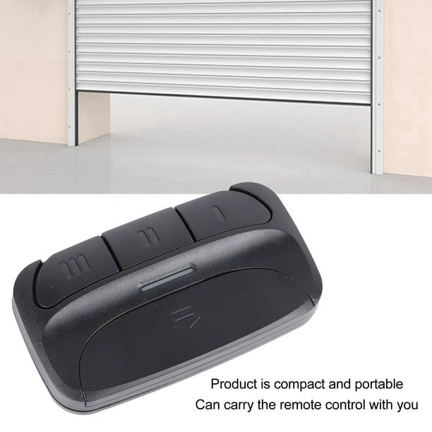 Mando a distancia universal para puerta de garaje mando a distancia de  plástico para abrir puertas de garaje cómodo al tacto compacto para puerta  ANGGREK Otros