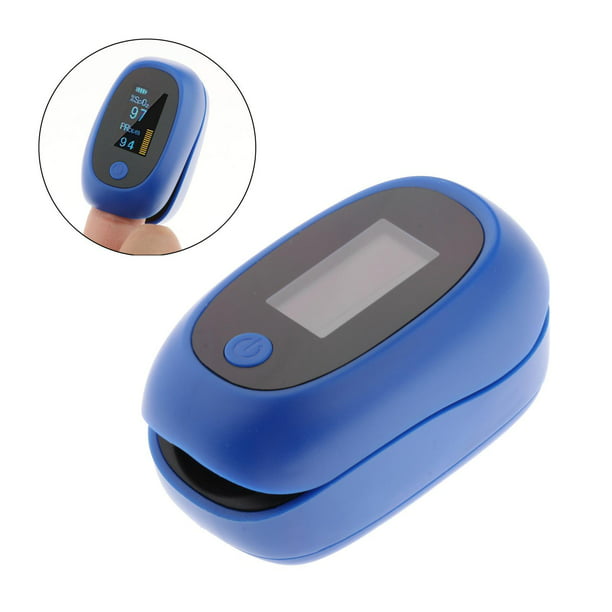 Medidor de oxígeno recargable Pulso Bluetooth Dedo Saturación oxígeno sangre