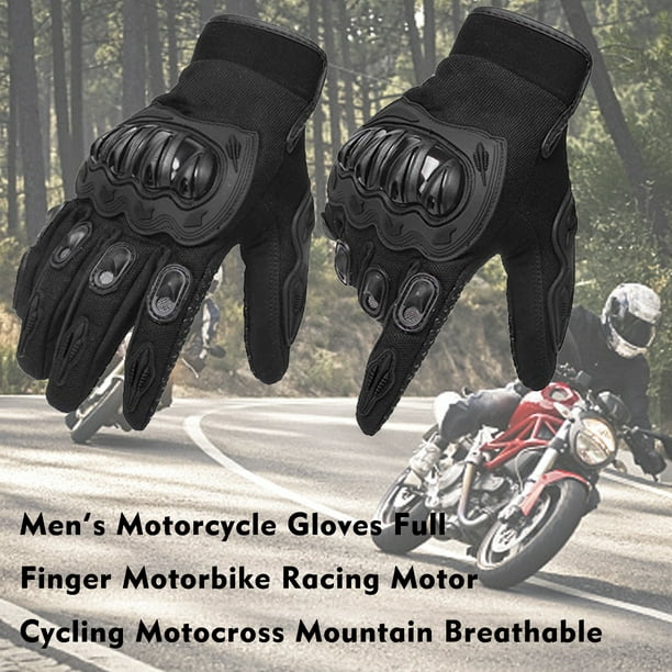 Guantes Para Moto Hombre Gloves Motorcyclist Guante Motociclista Leather  Gloves Anti-drop Non-slip Full Finger Gloves Breathable - AliExpress