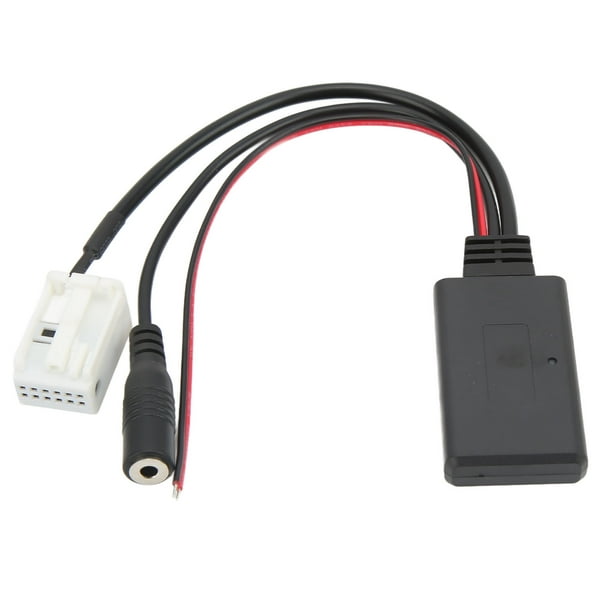 Cable auxiliar Bluetooth con micrófono de repuesto para Mercedes Benz W169  W245 W203 W209 Ticfox