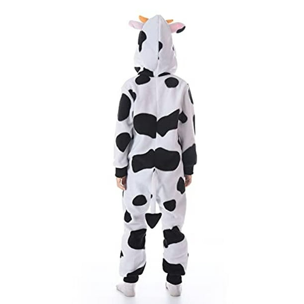 Pijama de vaca lechera para niños, mono, disfraz de vaca, para niños,  niñas, animales, One wellparty wellparty