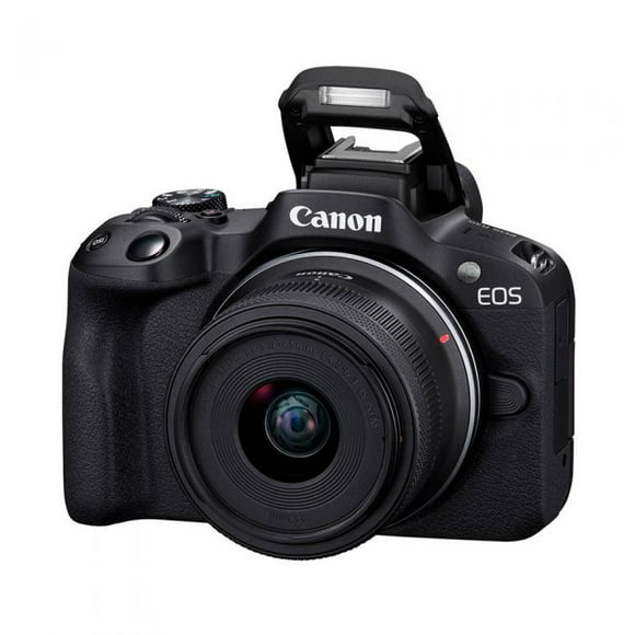 cámara canon eos r50 con lente rfs 1845mm is stm canon r50