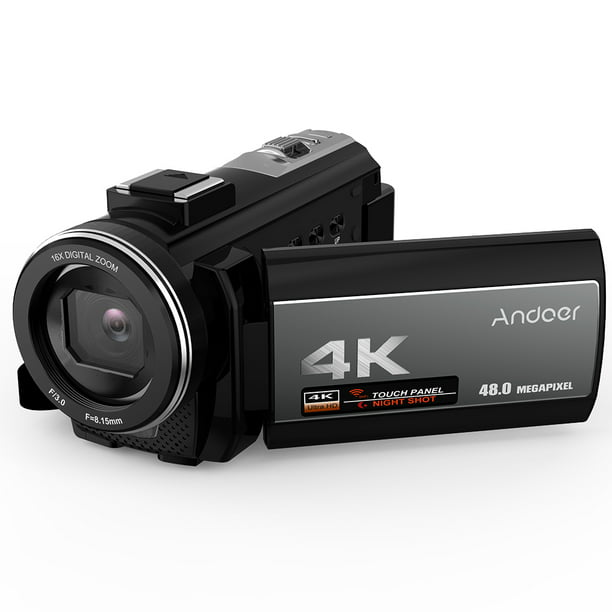  Cámara de video 4K Videocámara de 48MP Ultra HD Cámara