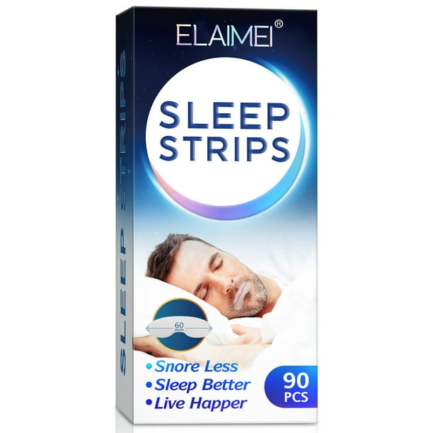 Tira para dormir con cinta bucal de 90 Uds para dormir menos respiración bucal  para mejorar el sueño Sailing Electrónica