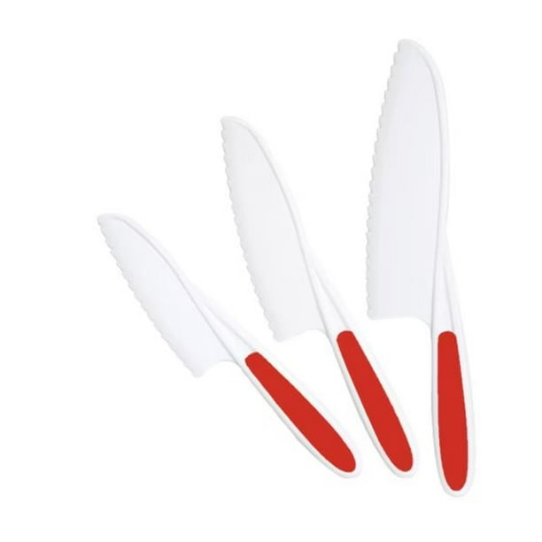 GoBobos Cuchillo para cortar para niños pequeños – Cuchillo seguro para  cortar – Montessori Cuchillo de aprendizaje para niños de 2 a 6 años (haya)