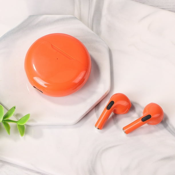 Auriculares Inalámbricos Deportivos Leotec Run Pro/ con Micrófono/ Bluetooth/  Naranjas