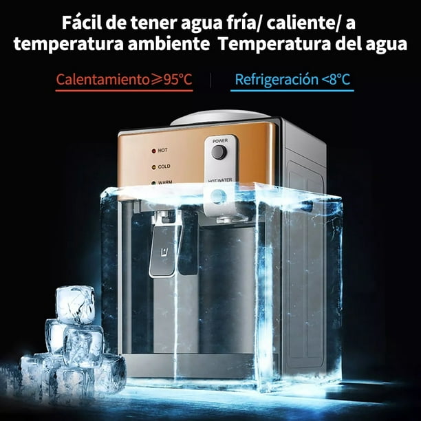 Dispensador De Agua Fría,Caliente,Ambiente Con Almacenaje