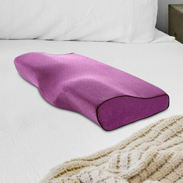 Almohada de cama de belleza antiarrugas, espuma viscoelástica