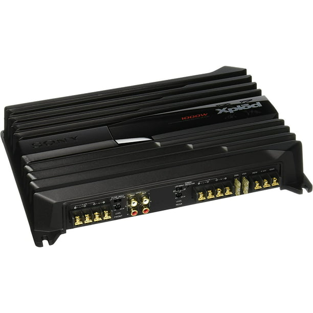 Sony XMN1004.EUR Amplificador multicanal para vehículos, 4/3/2 Canales,  Color Negro, 1000 W : : Electrónica