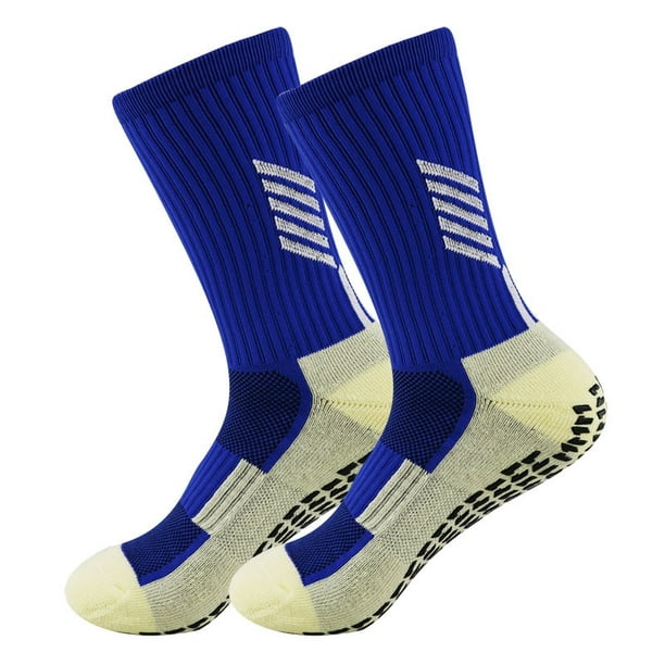 2023 New ANTI SLIP Football Socks Mid Calf Non Slip Soccer Cycling Sports  Socks Mens heqiyong LED