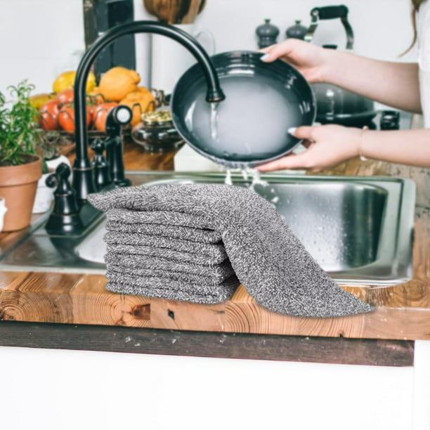 Trapos de cocina para el hogar, paño de limpieza de toalla de
