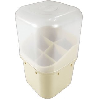 Contenedor Bucket Organizador de Medicamentos 3 Divisones