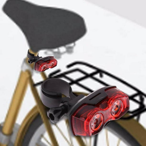 VGEBY1 Luz de bicicleta, luces traseras impermeables para bicicleta con  adaptador de montaje Accesorios de luz Sportinggoods Bicicletas y piezas de