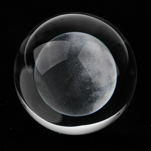 2 Piezas Bola Cristal de / Apoyos de Fotografía Juguete de Ciencia de  Astronomía 80mm Sunnimix Bola de cristal transparente de 80 mm