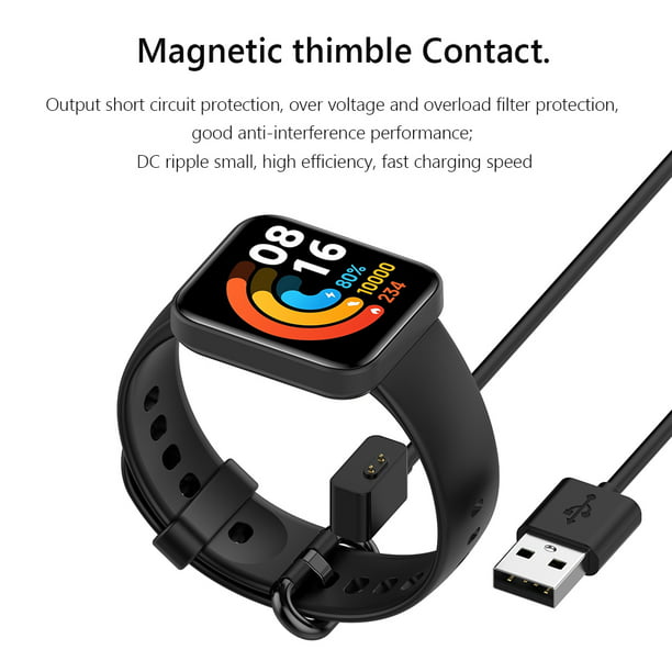 Cargador de reloj inteligente magnético, cable de carga USB para reloj  inteligente Redmi Watch3