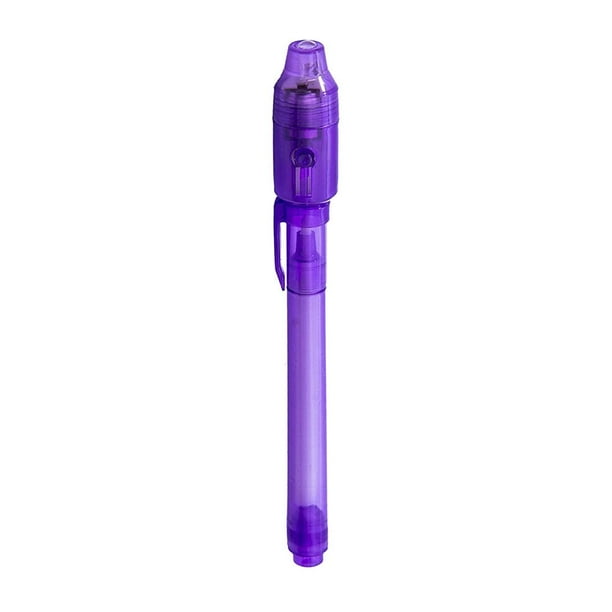 Bolígrafo de tinta invisible con luz luminosa 2 en 1 bolígrafos mágicos de  dibujo UV para niños (rosa) JShteea libre de BPA