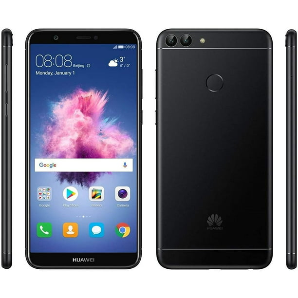 Mujer hermosa Hizo un contrato Propio Smartphone Huawei P smart 2018 3Gb RAM 32Gb Negro Desbloqueado Huawei  Desbloqueado | Walmart en línea