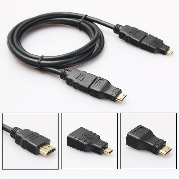 Cable Adaptador Convertidor Micro Hdmi A Hdmi Tablet 1.5m