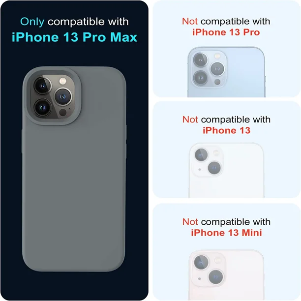 Speck Funda para iPhone 13 Pro Max, protección contra caídas para teléfonos  iPhone 12 Pro Max y iPhone 13 Pro Max, funda transparente, diseñada para